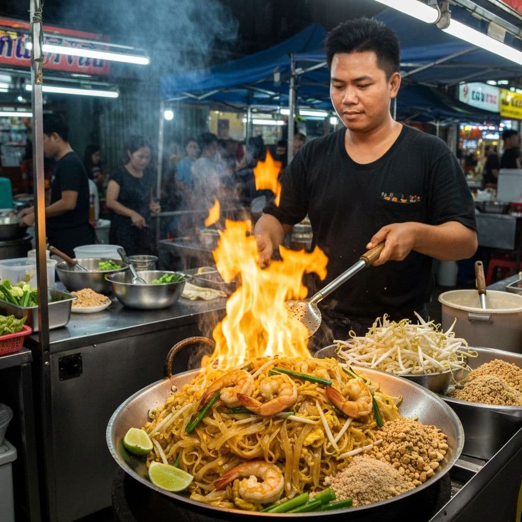 Pad Thai in Thai